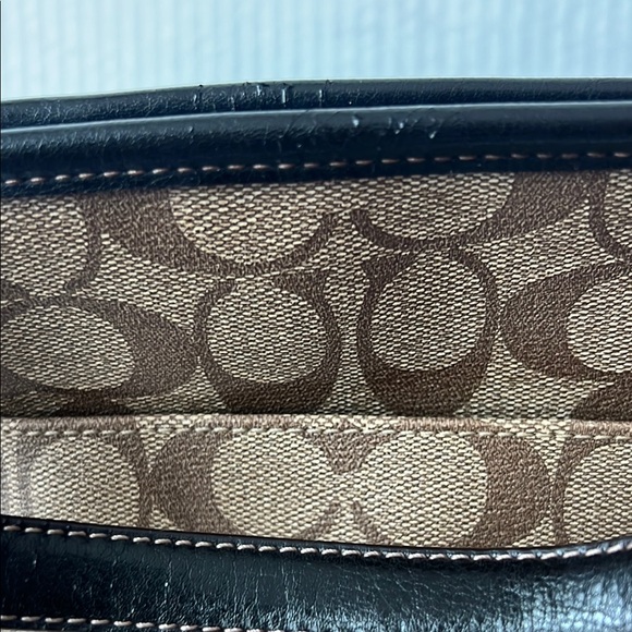 Coach Brown Signature Tote Bag - Picture 8 of 14